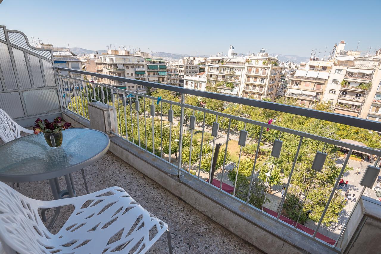 Victoria Grand Apartments Афины Экстерьер фото
